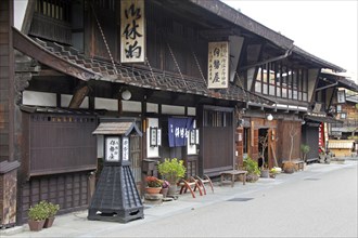 Iseya Inn at Narai-juku traditional small town in Nagano Japan