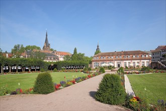 Baroque orangery with park