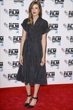 Actor Agyness Deyn attends the ELECTRICITY WORLD PREMIERE at The BFI London Film Festival on 14.10.2014 at The VUE West End
