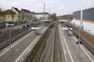 Platforms at Hoerde station