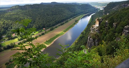 The Elbe Sandstone Mountains in Saxony are characterised by bizarre rock formations and a popular tourist and hiking area