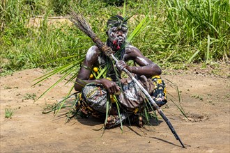 Pygmy warrior