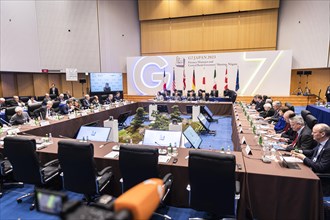 Working Dinner of the G7 Finance Ministers Meeting in Niigata