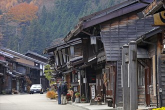 Narai-juku traditional small town in Nagano Japan