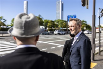 German Finance Minister Christian Lindner at the G7 Finance Ministers' Meeting in Niigata