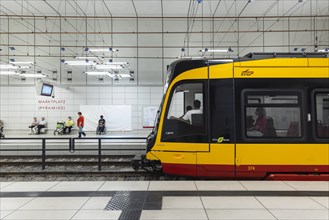 Karlsruhe has the shortest underground railway in Germany since 2022