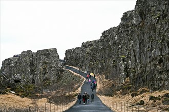 Thingvellir National Park in the south-east of Iceland