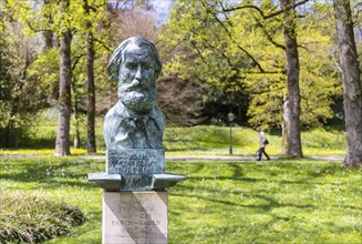 Monument to the Russian writer Ivan Turgenev