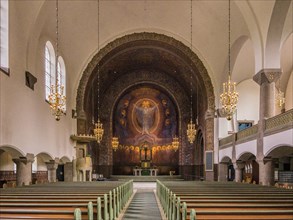 Interior view of the Vasakirche