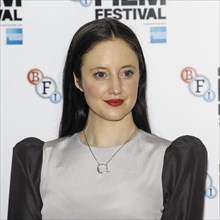 Actor Andrea Riseborough attends the SILENT STORM WORLD PREMIERE at The BFI London Film Festival on 14.10.2014 at The VUE West End