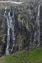 Waterfalls in the Cirque de Gavarnie