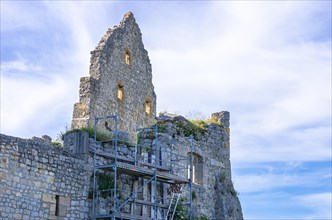 Ruin of the medieval Hohenurach Castle