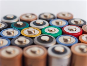 Many AA batteries