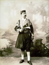 Man from Croatia in festive dress
