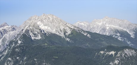View of Watzmann and Hochkalter