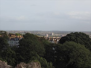 View of the city of Bristol
