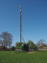 Aerial antenna tower