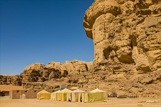 Tourist hotel in the desert