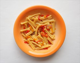 Pasta with peppers