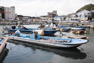 Boat in Gongsuhaean-gil harbour