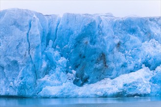 Glacier by the sea in Arctic