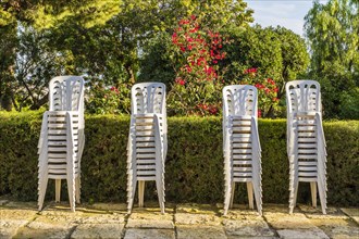 Chairs for Event in the Alcazaba of Almeria
