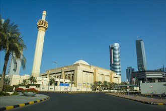 The grande mosque in Kuwait City