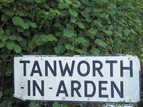 Tanworth in Arden sign