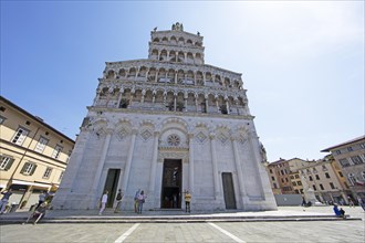 Church of San Michele in Foro and ancient Roman marketplace