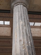 Bombed column in Berlin