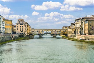 View of the iconic Ponte Vecchio