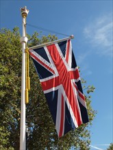 Union Jack national flag of the United Kingdom