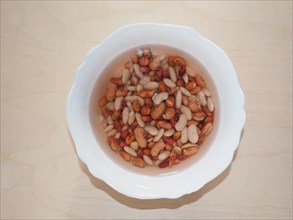 Mixed beans in a bowl