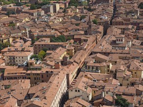 Aerial view of Bologna