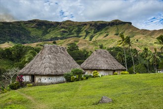 Navala village in the Highlands of Viti Levu