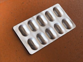 Medical pills tablet detail