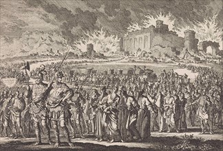 Destruction of Jerusalem by the Babylonian army
