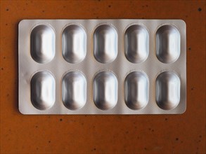 Medical pills tablet detail