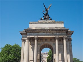Wellington arch in London