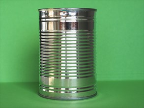Tin can canned food