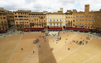 Piazza del Campo or Il Campo in Siena