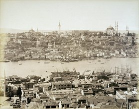 Golden Horn with view of old Constantinople