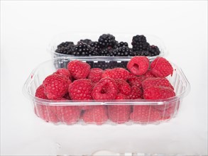 Blackberry and raspberry fruit
