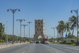 Tower on a roundabout