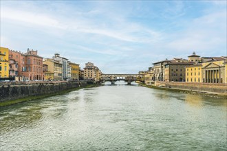 Landscape of Arno River in Florence