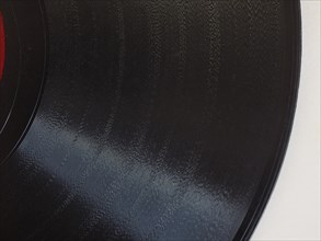 Vinyl record detail
