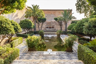 Garden of the Alcazaba of Almeria