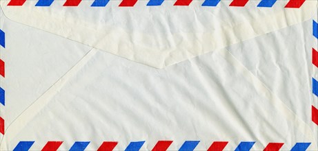 White mail letter envelope