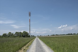 Radio mast for data communication in the district of Schweinfurt in Lower Franconia