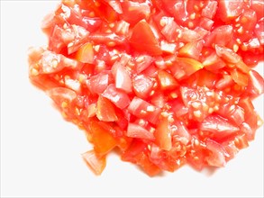 Chopped tomato for pizza